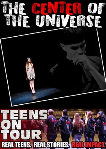 TEENS ON TOUR - The Center of the Universe title artwork